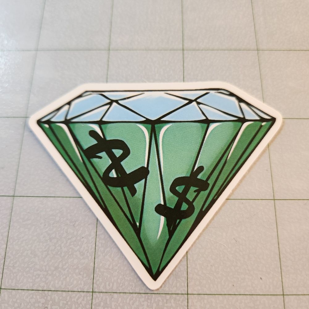 10/$10 Sticker Diamond Carat